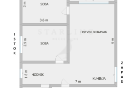 STAN, PRODAJA, ZAGREB, ČRNOMEREC, FRATERŠČICA, 60 m2, 3S, Črnomerec, Flat