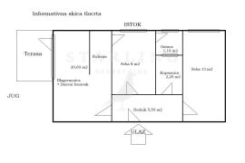 STAN, PRODAJA, GRABERJE IVANIĆKO, 52 m2 3-soban, Ivanić-Grad - Okolica, Wohnung