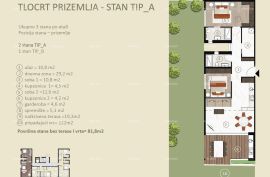 Stan Prodaja stanova u novom rezidencijalnom projektu u izgradnji, Novigrad!, Novigrad, Appartement