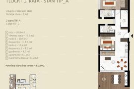 Stan Prodaja stanova u novom rezidencijalnom projektu u izgradnji, Novigrad!, Novigrad, Appartment