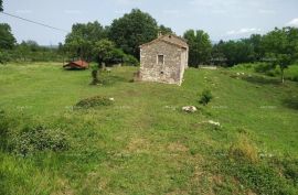 Građevinsko zemljište Istarsko imanje sa pogledom na Učku u Kršanu, Kršan, Terrain