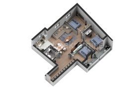 Lux Novogradnja Zvezdara 3.5 stan- uskoro useljiva, Zvezdara, Apartamento