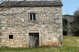 Istra, Oprtalj, okolica - autohtona kamena istarska kuća za renovaciju, Oprtalj, House