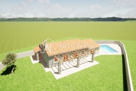 Istra, Umag,  okolica, - moderna kamena kuća s bazenom u novogradnji!!!, Umag, Maison