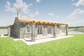 Istra, Umag,  okolica, - moderna kamena kuća s bazenom u novogradnji!!!, Umag, Haus