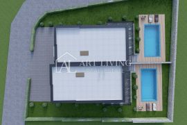 Istra, Umag, okolica - NOVOGRADNJA - moderna dvojna kuća s bazenom, Umag, Σπίτι