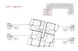 Istra, Umag - dvosobni stan u novogradnji na vrhunskoj lokaciji, Umag, Appartamento