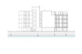 Umag - centar, ekskluzivan moderan stan u novogradnji, 20 m od mora, Umag, Flat