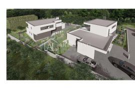 Umag-okolica, Atraktivno građevinsko zemljište 927 m2 s Projektom i pogledom na more, Umag, Terreno