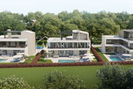 Poreč-okolica, luksuzna vila modernog dizajna s bazenom i pogledom na more, Poreč, Ev