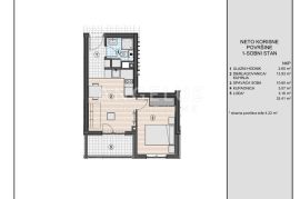 Istra, Pula - stan za dugoročni najam, 34m2, Pula, Wohnung