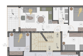 Istra, Pula - stan sa dvije sobe, 55 m2 u izgradnji, Pula, Apartamento