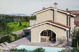 Krk - nova kuća mediteranskog stila, Krk, Haus