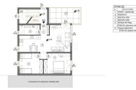 ISTRA, MEDULIN - Dvosobni stan 73,96 m2 u novogradnji, Medulin, Apartamento