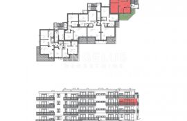 Trogir, Seget - stan u NOVOGRADNJI sa pogledom na more, 51.52 m2, Seget, Διαμέρισμα