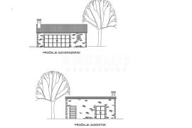 Istra, blizu Huma - kuća usred šume 140m2, Buzet, Ev