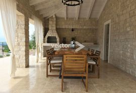 Jadranovo, atraktivna kamena kuća s bazenom i pogledom, Crikvenica, House