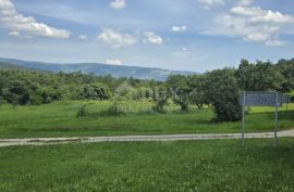 ISTRA, PIĆAN - Građevinsko zemljište s predivnim pogledom na Učku, Pićan, Land