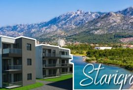 STARIGRAD, ZADAR - Prilika! Stan novogradnja 200 m od mora, Starigrad, Kвартира