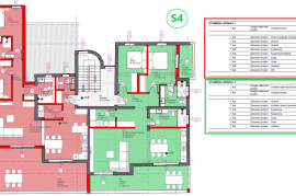 TRIBUNJ, novo, prizemlje, 400 m do plaže, bazen + vrt, Tribunj, Appartement