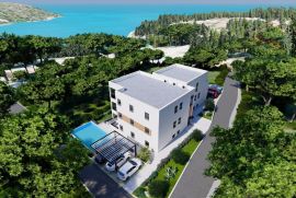 Apartman u vili s bazenom - Milna (otok Brač), Milna, شقة