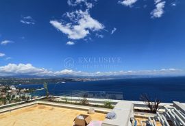 OPATIJA, LUKSUZAN PENTHOUSE S KROVNIM BAZENOM I TOP POGLEDOM NA MORE!, Opatija, Stan