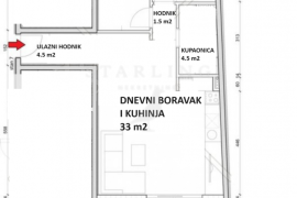 STAN, PRODAJA, ZAGREB, GAJNICE 77 m2, 3-soban, Podsused - Vrapče, شقة