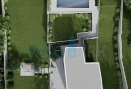 Rijeka, Kostrena, Samostojeća kuća sa dozvolom za gradnju katnice sa bazenom, prodaja, Kostrena, Maison