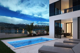 VINJERAC, ZADAR - Premium stan sa bazenom i spektakularnim pogledom, Posedarje, Flat