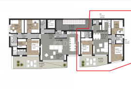 OPATIJA, CENTAR- stan 90,71m2 DB+3S s panoramskim pogledom na more- 3.KAT- APP 207, Opatija, Apartamento