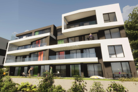 OPATIJA, CENTAR- stan 32,18m2 DB+1S s panoramskim pogledom na more- prizemlje + okućnica 37,8m2- APP 202, Opatija, Διαμέρισμα