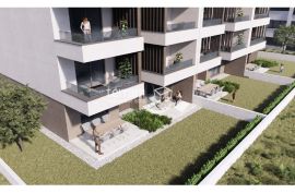 Istra, Pula, Valdebek, prizemlje 58,81 m2, 2SS+DB, vrt 74m2 NOVO #prodaja, Pula, Appartement