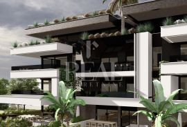 Trsat, luksuzan stan sa krovnom terasom u modernom projektu na top lokaciji, Rijeka, Kвартира