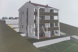 Dramalj, dvoetažni stan od 113 m2, 2S+DB sa prekrasnim pogledom, Crikvenica, Daire