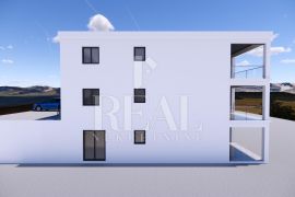 Rab, atraktivna lokacija, 3S+DB od 116 m2, krovna terasa iznad cijelog stana, dva parkirna mjesta, Rab, Appartamento