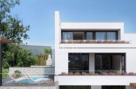 Crikvenica, dvoetažni stan u modernoj urbanoj vili od 170 m2 sa pripadcima, Crikvenica, Διαμέρισμα