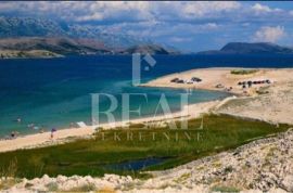 Novalja, zemljište turističke namjene od 134803 m2 sa mogučnošću kupovine i manjih djelova, Novalja, Terreno