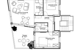 Crikvenica - Stan s dvije spavaće sobe i parkingom, Crikvenica, Appartamento