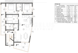 Istra, Medulin - stan 3 spavaće sobe ,103 m2, Medulin, Flat