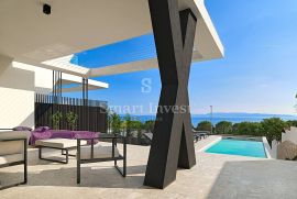 KOSTRENA, luksuzna vila s bazenom 150 m od mora i plaža, najam, Kostrena, House