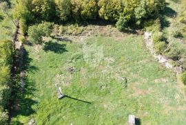 Labin, okolica, teren sa projektom i građevinskom dozvolom, Labin, Land