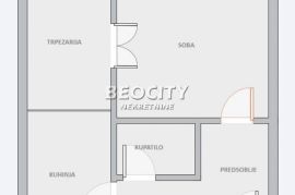 Palilula, Borča, Ratnih vojnih invalida, 1.0, 37m2, Palilula, Apartamento