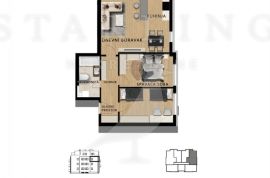 STAN S17, NOVOGRADNJA, PRODAJA, ZAGREB, BUZIN, 67,39 m2, 3-soban, Novi Zagreb - Istok, Flat