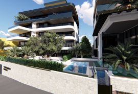 OPATIJA, CENTAR - moderan stan od 68m2 u luksuznoj novogradnji, recepcija, wellness, garaža, Opatija, شقة