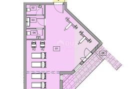 OPATIJA, CENTAR - luksuzan stan od 58m2 u luksuznoj novogradnji, wellness, concierge, recepcija, Opatija, Apartamento