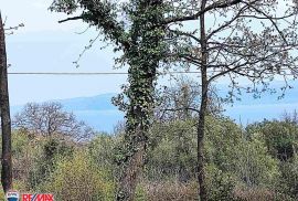 ISTRA, DRENJE, GRAĐEVINSKO ZEMLJIŠTE SA PREDIVNIM POGLEDOM NA MORE, Raša, Земля