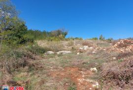 ISTRA, LABIN - OKOLICA, GRAĐEVINSKO ZEMLJIŠTE SA PREKRASNIM PANORAMSKIM POGLEDOM, Labin, Terrain