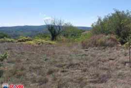 ISTRA, LABIN - OKOLICA, GRAĐEVINSKO ZEMLJIŠTE SA PREKRASNIM PANORAMSKIM POGLEDOM, Labin, Zemljište