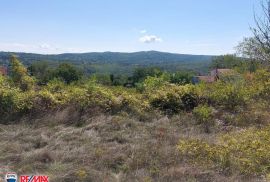 ISTRA, LABIN - OKOLICA, GRAĐEVINSKO ZEMLJIŠTE SA PREKRASNIM PANORAMSKIM POGLEDOM, Labin, Terreno