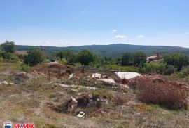 ISTRA, LABIN - OKOLICA, GRAĐEVINSKO ZEMLJIŠTE SA PREKRASNIM PANORAMSKIM POGLEDOM, Labin, Land